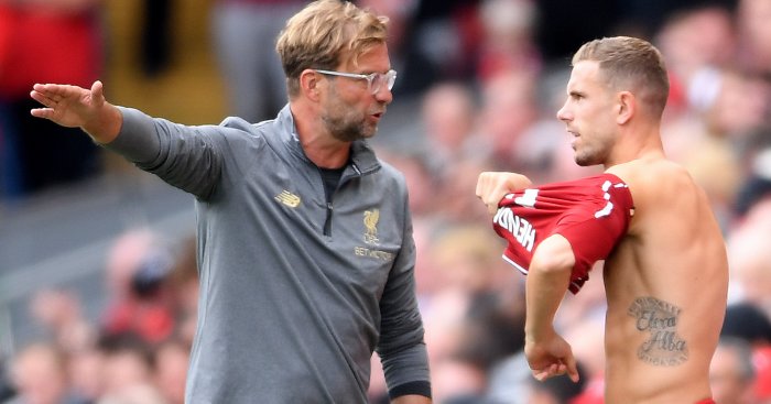 Jordan Henderson Jurgen Klopp TEAMtalk