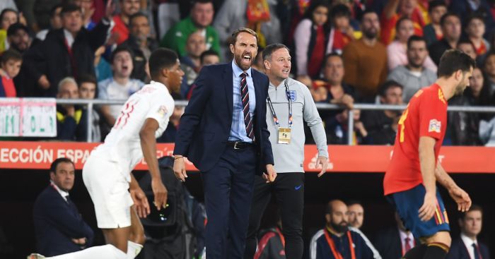 Southgate reacts to England display after stunning win in Spain