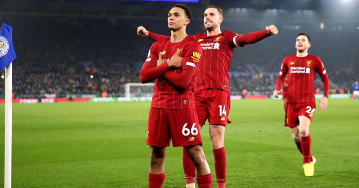 Alexander Arnold Celebration Catches Eye Of Kylian Mbappe As Liverpool Talk Intensifies