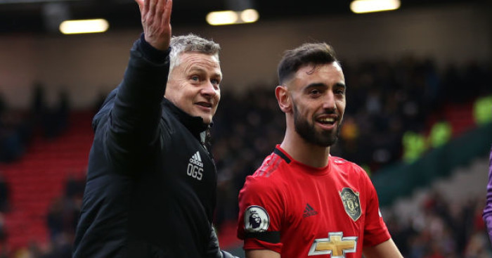 Kết quả hình ảnh cho Angel Di Maria and Bruno Fernandes