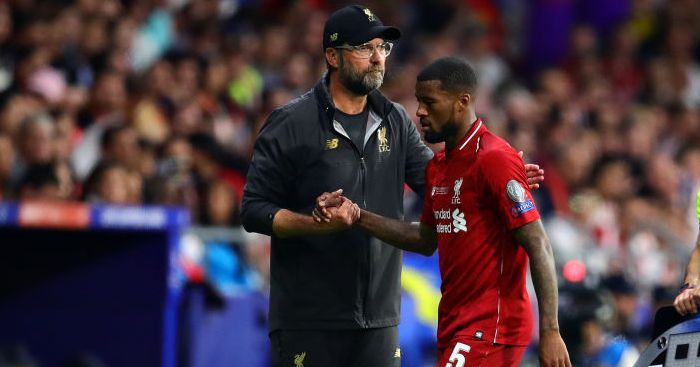 Jurgen Klopp, Georginio Wijnaldum Liverpool