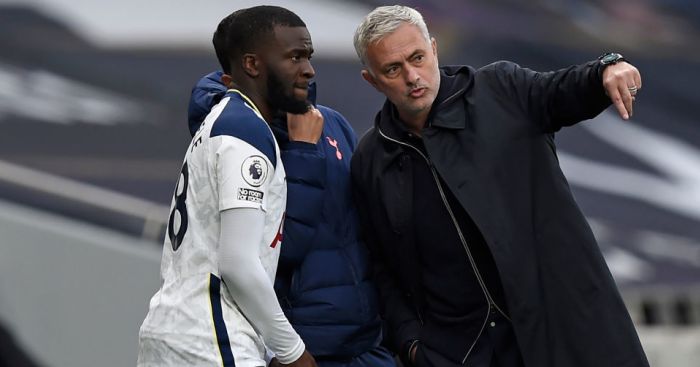 Tanguy Ndombele, Jose Mourinho Tottenham