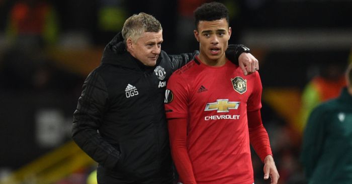 Ole Gunnar Solskjaer, Mason Greenwood Man Utd