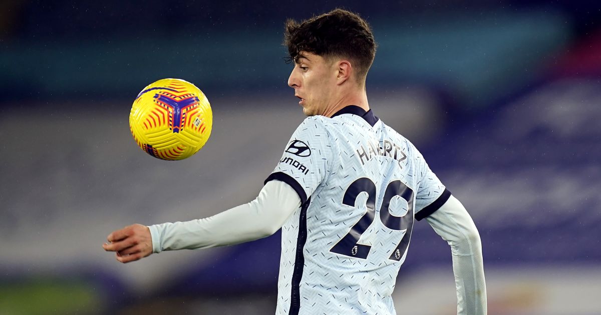 Kai Havertz Leicester v Chelsea January 2021