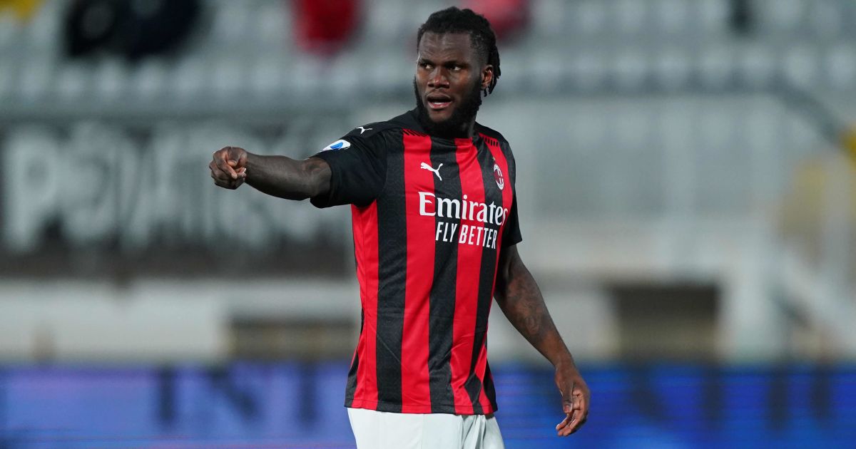 Franck Kessie Spezia v AC Milan February 2021