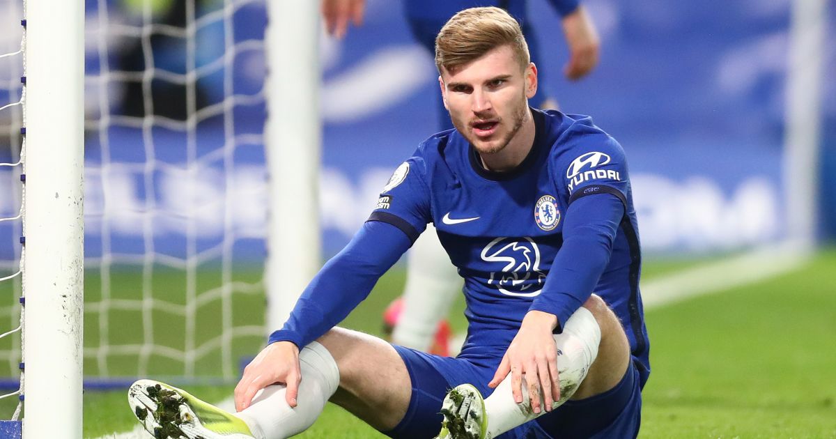 Timo Werner Chelsea v Man Utd February 2021