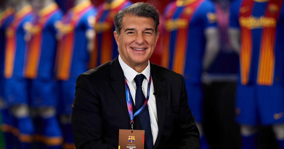 Joan Laporta Barcelona president