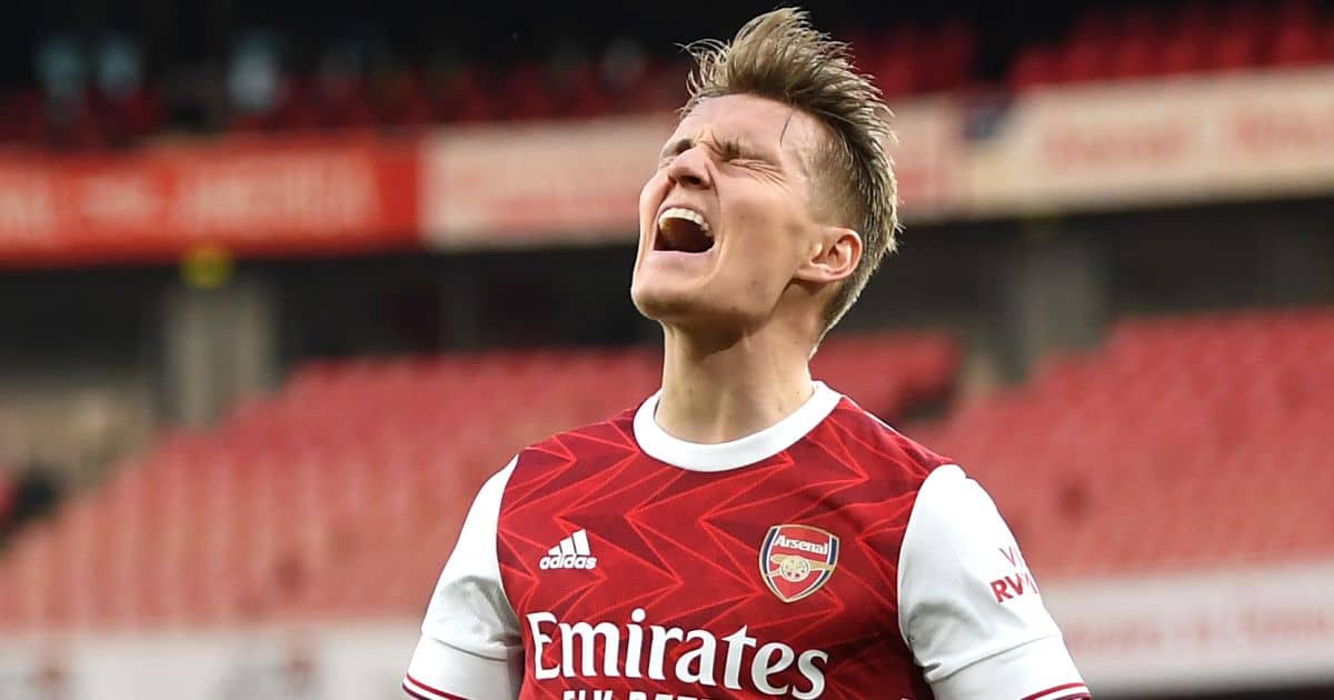 Odegaard Bemused By Arteta Decision To Continually Overlook Arsenal Star