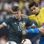 Rodrigo de Paul, Lucas Paqueta, TEAMtalk Rodrigo de Paul, Lucas Paqueta, Argentina v Brazil