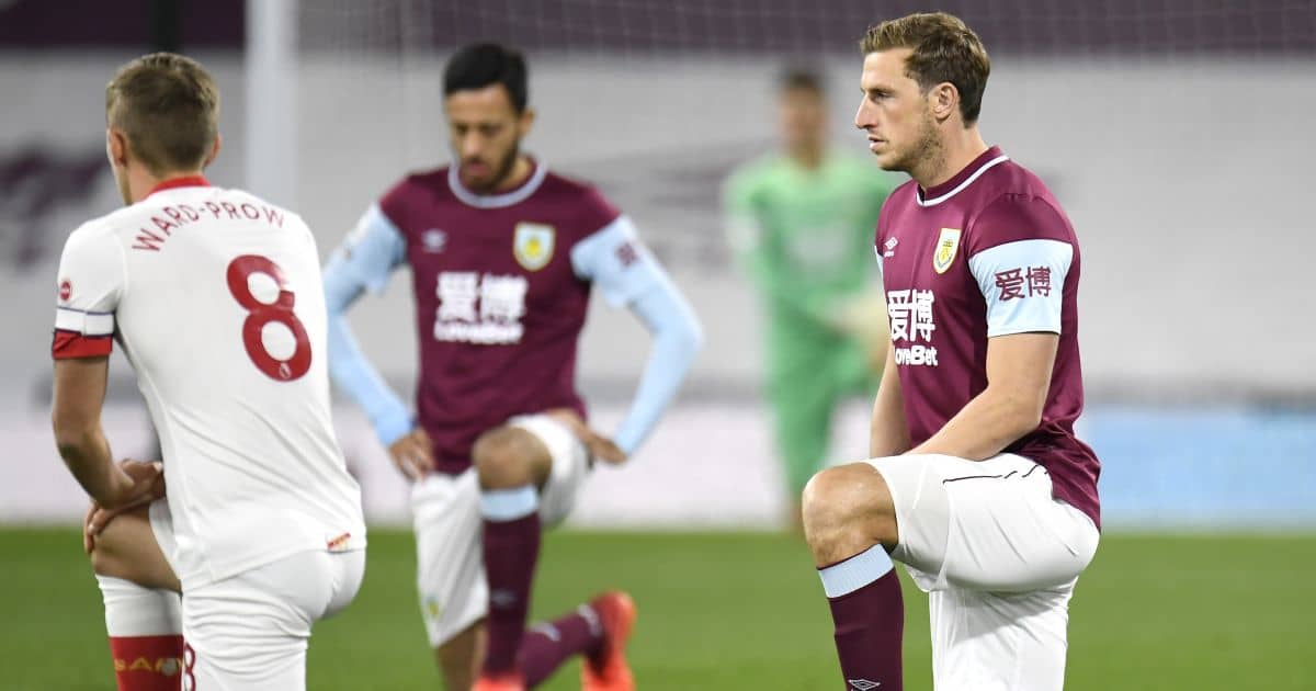 Chris Wood, James Ward-Prowse, Dwight McNeil Burnley v Southampton September 2020