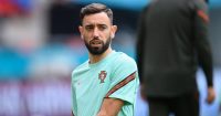 Bruno Fernandes Man Utd, Portugal training Euro 2020