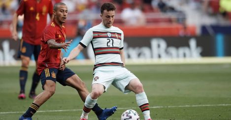 Thiago Alcantara, Diogo Jota Liverpool, Spain v Portugal June 2021