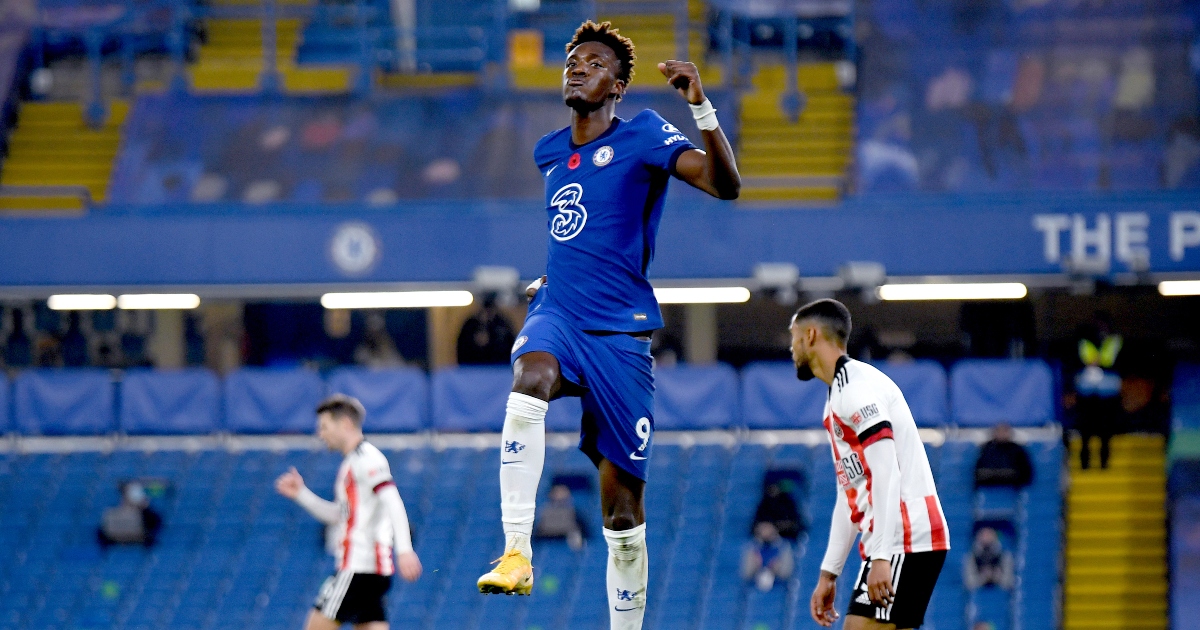 Tammy Abraham, goal celebration, Chelsea