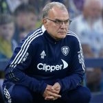 Marcelo Bielsa managing Leeds United on the touchline at Elland Road Marcelo Bielsa Leeds