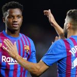 jordi-alba-ansu-fati-in-action-for-barcelona Jordi Alba and Ansu Fati in action for Barcelona