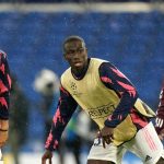Eden Hazard and Ferkland Mendy warming up for Real Madrid Eden Hazard and Ferkland Mendy warming up for Real Madrid
