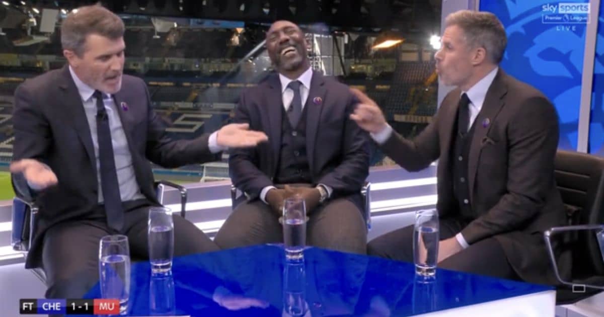Keane uses Rashford example during furious row with Carragher over Cristiano Ronaldo role at Man Utd
