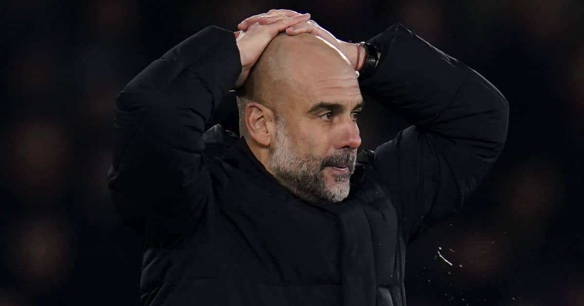 Pep Guardiola confirms City blow as star man picks up injury before Manchester derby