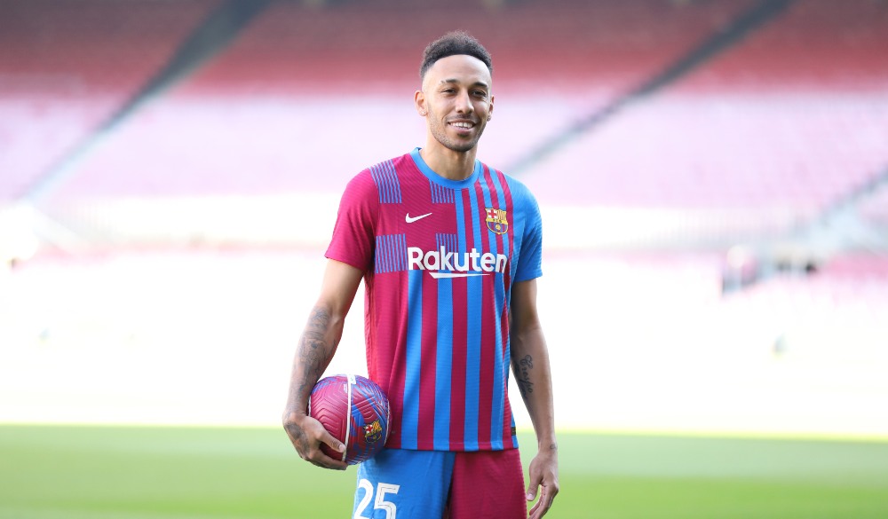 Aubameyang sets Barcelona ambition as he admits he wants star to stay