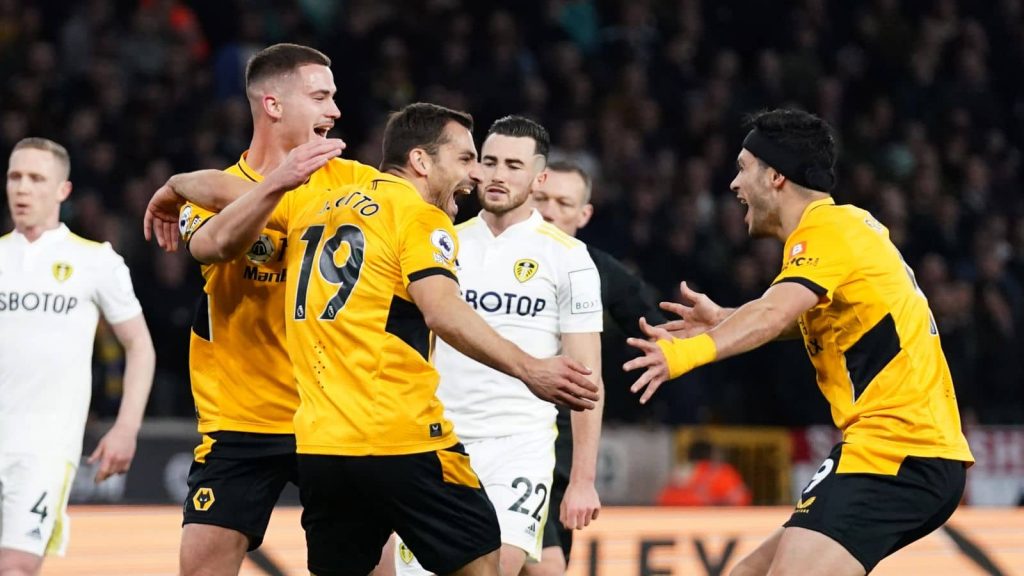 Jimenez red sees Wolves implode as injury-ravaged Leeds claim season-changing victory