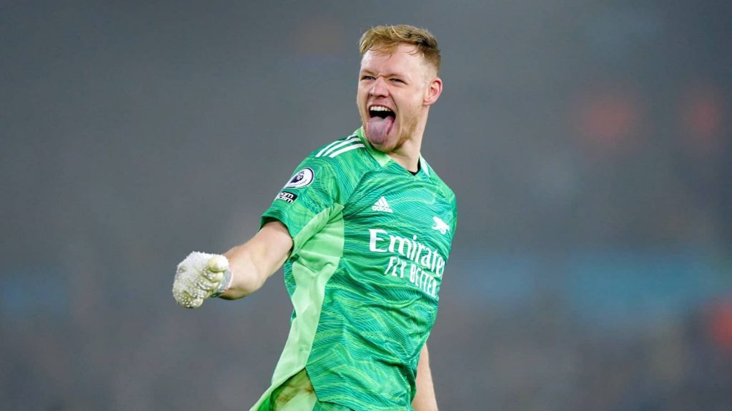 Arsenal goalkeeper Aaron Ramsdale