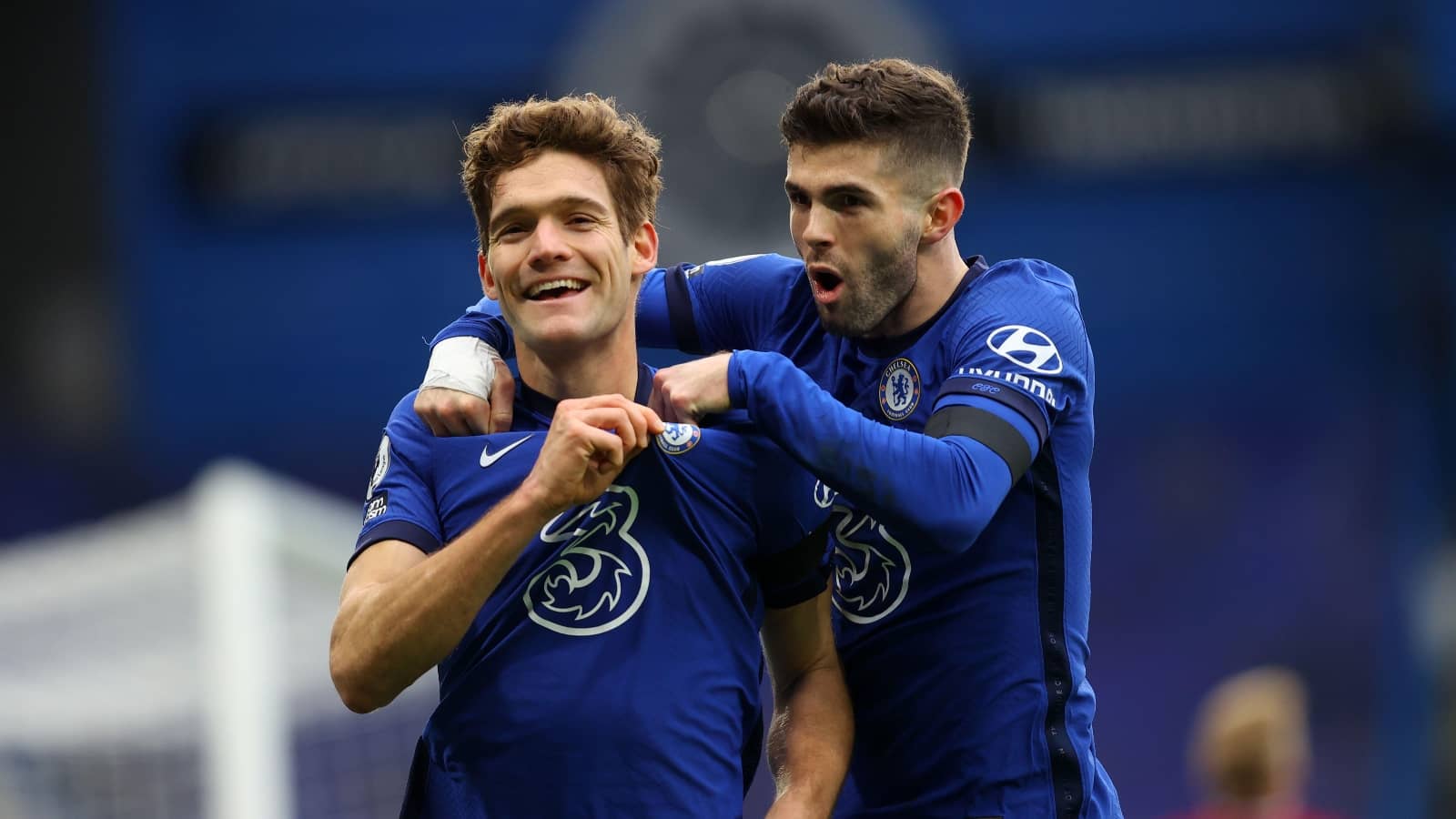 Marcos Alonso and Christian Pulisic