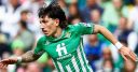 Hector Bellerin of Real Betis during the La Liga match between Real Betis and CA Osasuna played at Benito Villamarin Stadium on April 3, 2022 in Sevilla, Spain