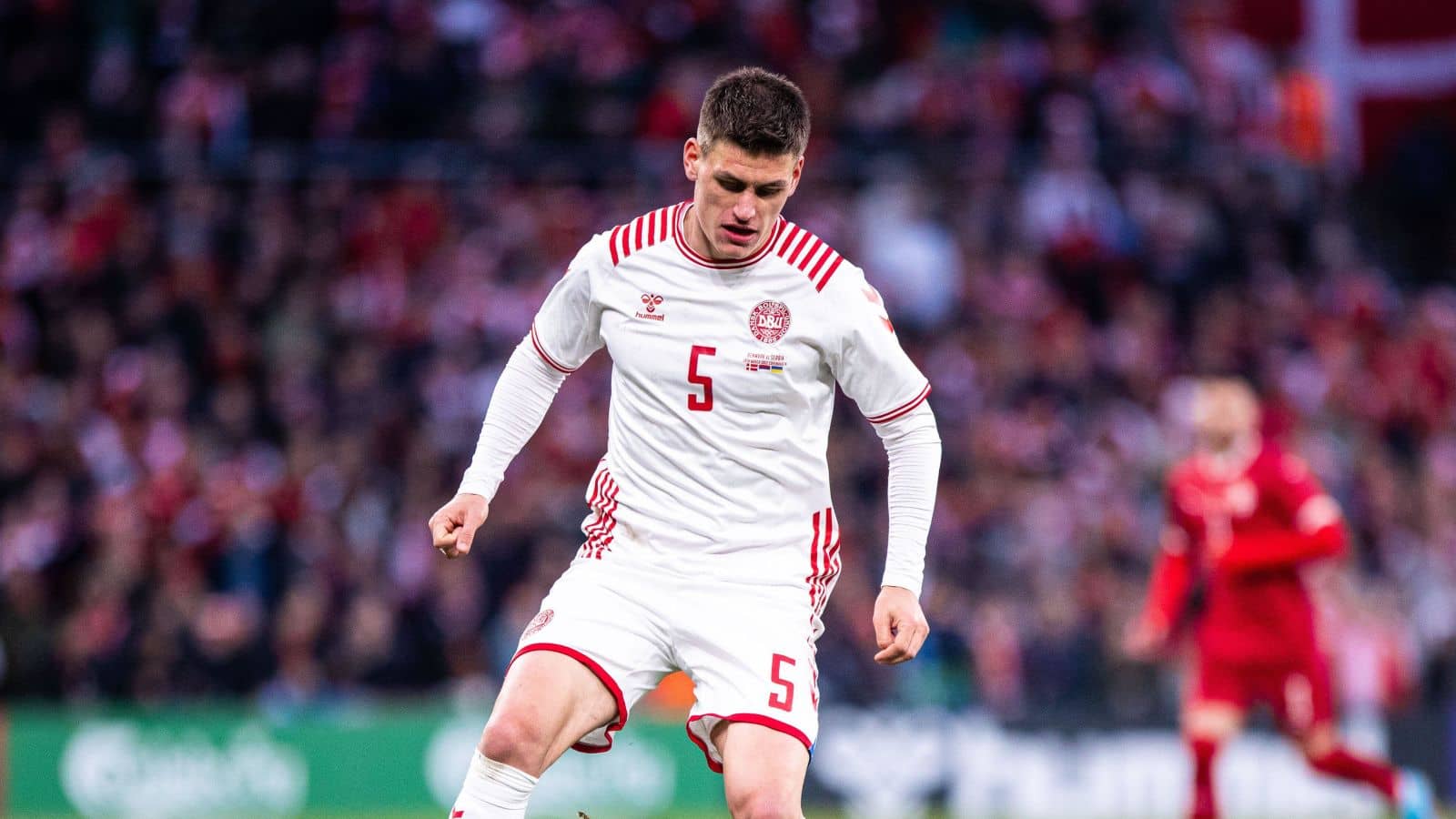 - Nigeria Football Joakim Maehle, Denmark v Serbia March 2022